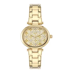 Ted Baker Ladies Iconic Gold-Tone Steel Watch BKPJLF401