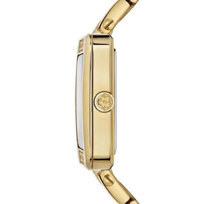 Ted Baker Ladies Mayse Stainless Steel Gold-Tone Watch BKPMSS304