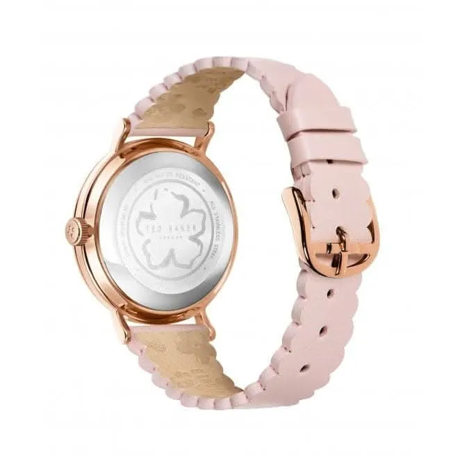 Ted Baker Ladies Phylipa Leather Pink Watch BKPPHS238