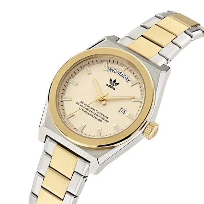 Unisex Code Five Two-Tone Watch AOSY23542
