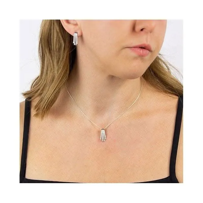 Waterfall Deco Pendant P5024 Diamonfire Jewellery