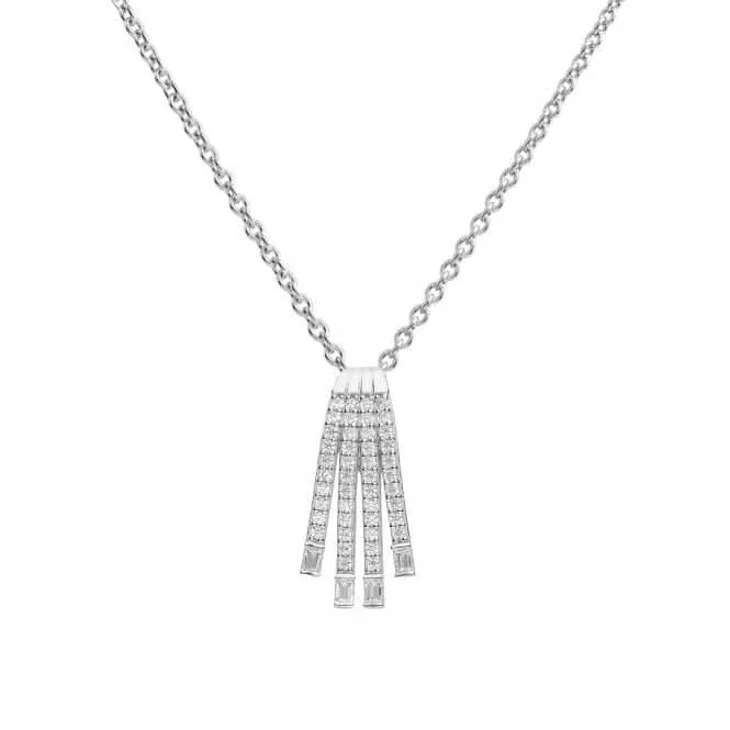 Waterfall Deco Pendant P5024 Diamonfire Jewellery